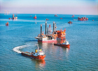 碧海藍天的能源交響曲 航空力量助推海上油田增儲上產